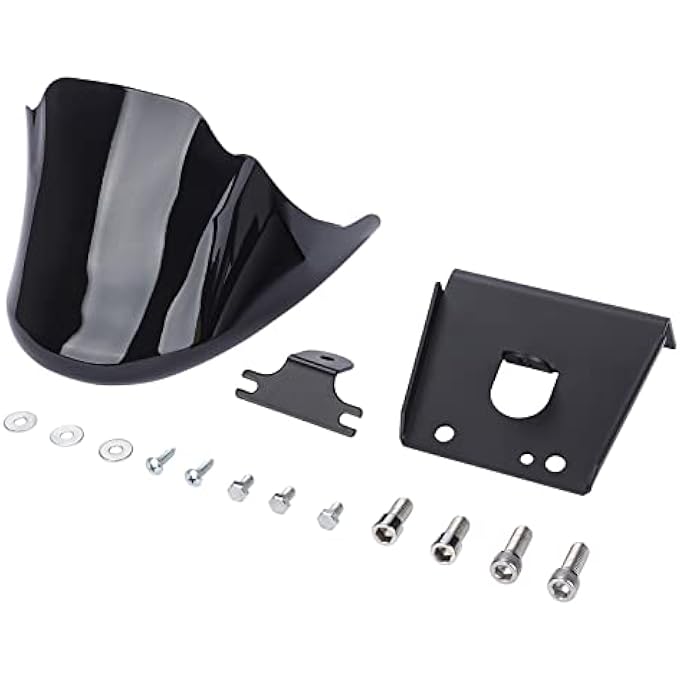 Bravema Motorcycle Front Spoiler Chin Fairing, Air Dam Fairing Cover Bracket Fit for 20042022 Harley Davidson Sportster 883 XL 1200 - Image 1
