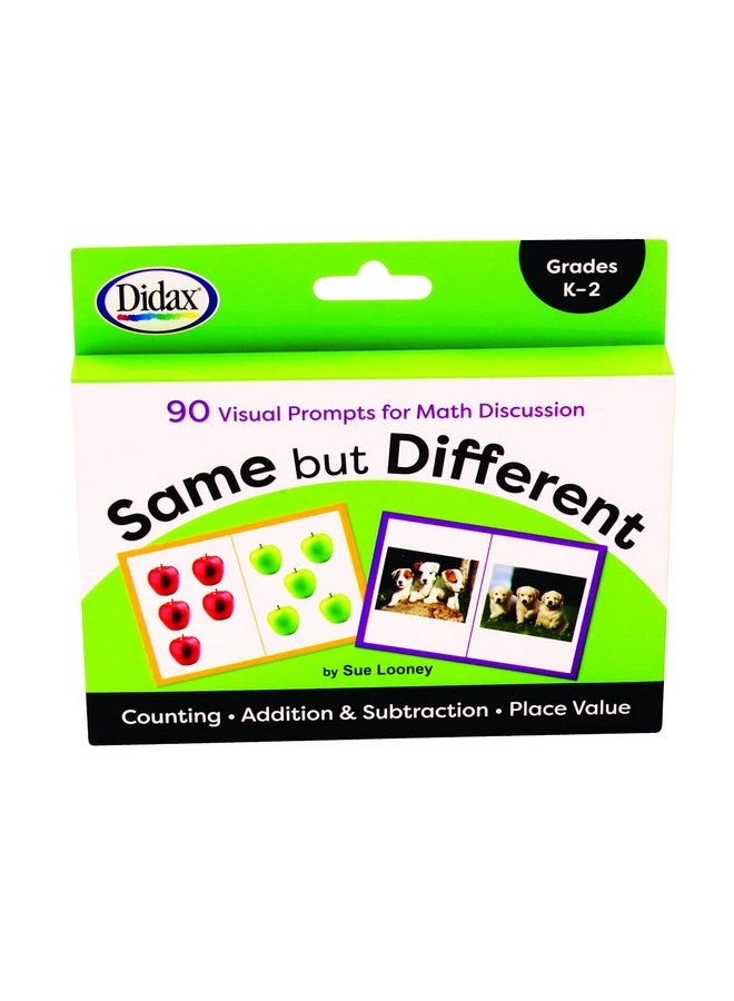 Didax Educational Resources Same But Different Cards, Grades K-2, Multicolor - Image 1