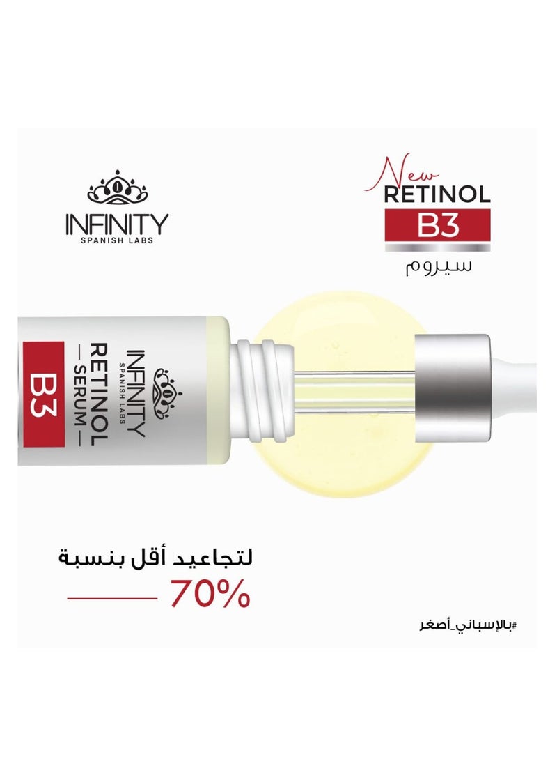 Infinty Retinol B3 Serum Anti Wrinkle Concentrate 30ml  - Image 2