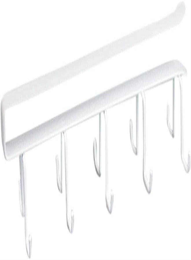 joyzzz رف خطاف مزدوج متعدد الوظائف مناسب لأدوات المطبخ والخزائن ورفوف تخزين خزانة الملابس وأكواب القهوة وما إلى ذلك. - Image 1