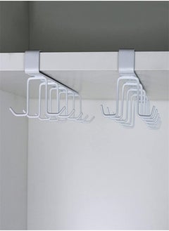 joyzzz Double Row Multi-Functional Hook Rack Suitable for Kitchen Utensils, Cabinets, Wardrobe Storage Racks, Coffee Cups, Etc.  - Image 4