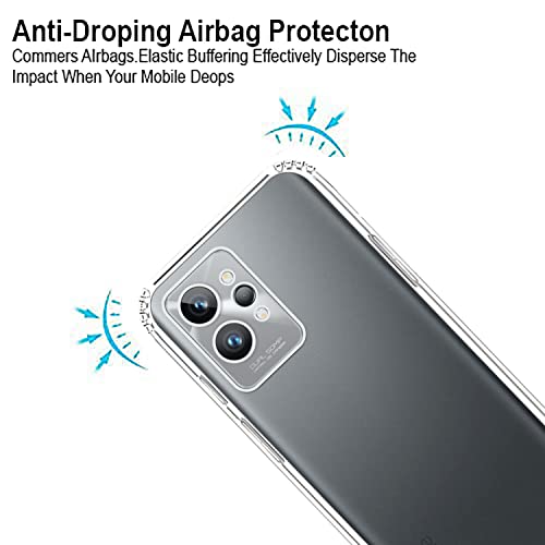 VIDO Transparent Back Case Cover for Realme GT2 Pro (Soft & Flexible & Camera Protection Back Case) - Image 2
