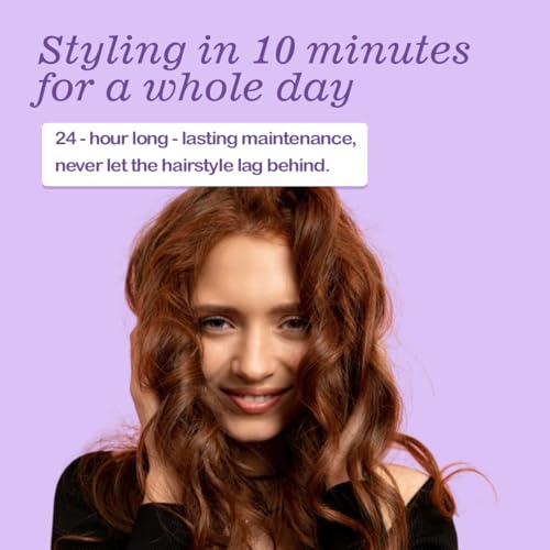 Ktein Wave Hair Curling Iron | 2-Barrel Ionic Wavy Hair Curler,Multicolor - Image 5