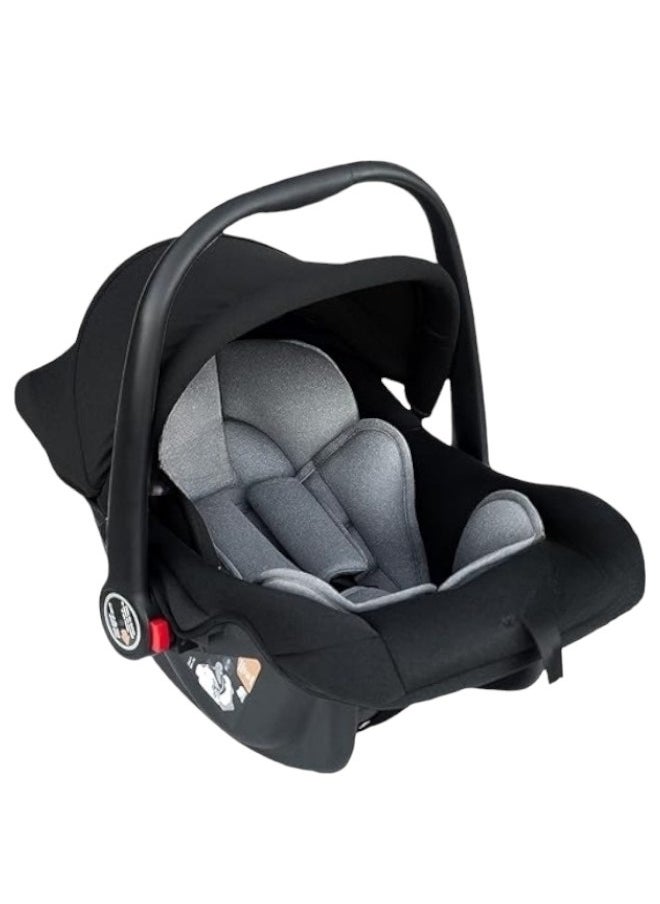 molody Portable Baby Car Seat Cushion Soft Material Three point Harness Ergonomic Design With Holder  - Image 1