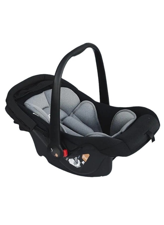 molody Portable Baby Car Seat Cushion Soft Material Three point Harness Ergonomic Design With Holder  - Image 4