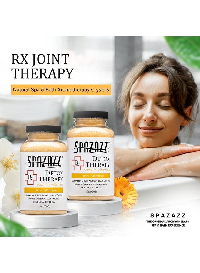 Spazazz SPZ-604 RX Therapy Crystals Container Bath Minerals, 19-Ounce, Detox Therapy - Image 3