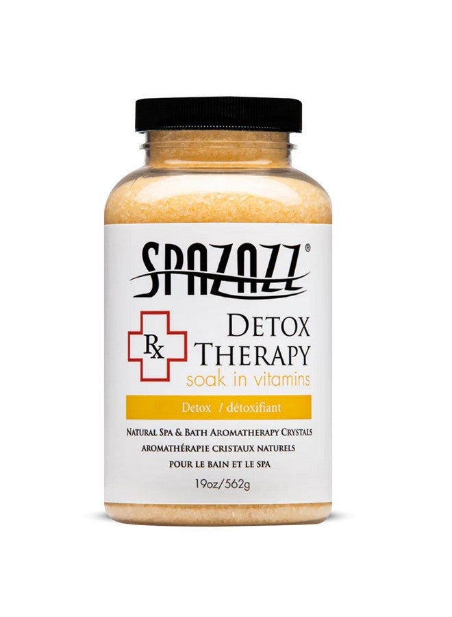 Spazazz SPZ-604 RX Therapy Crystals Container Bath Minerals, 19-Ounce, Detox Therapy - Image 1