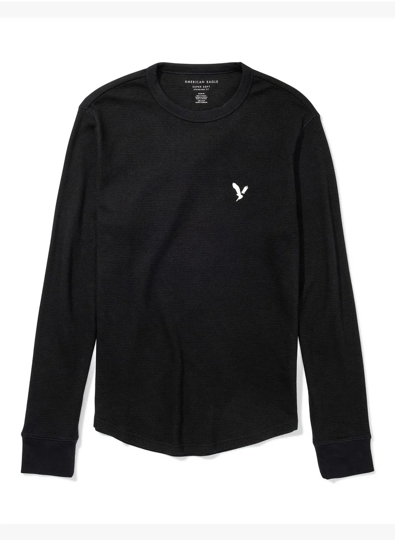 American Eagle Chest Logo Crew Neck T-Shirt
