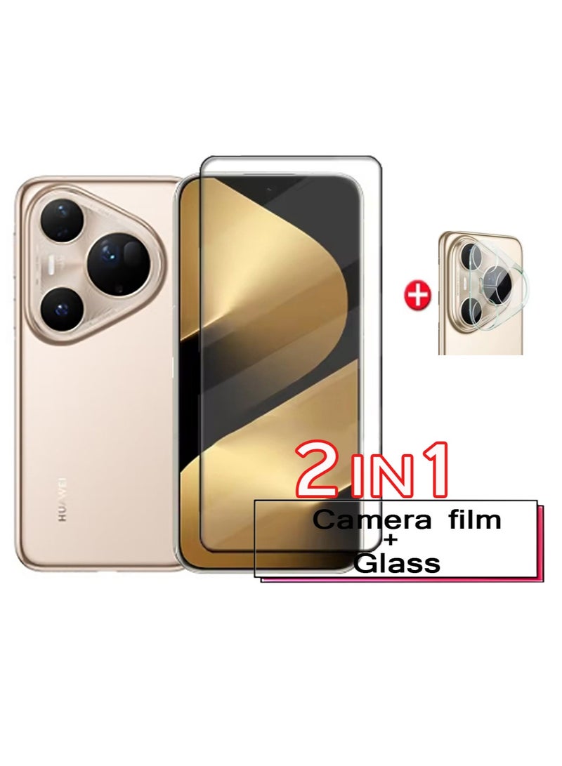 2 in 1 For Huawei Pura 80 Ultra Screen & Camera Protection - High transparency full coverage security protector - Image 1