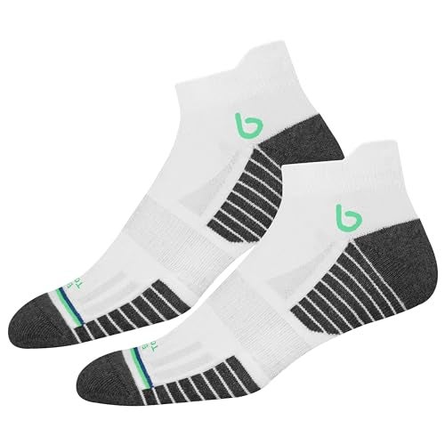 BAMBOS Bamboo Fibre Bamboo Ankle Length Socks For Men Anti-Microbial Ultra Soft Padded Ankle Socks, Pack Of 3 Multicoloured - Image 5