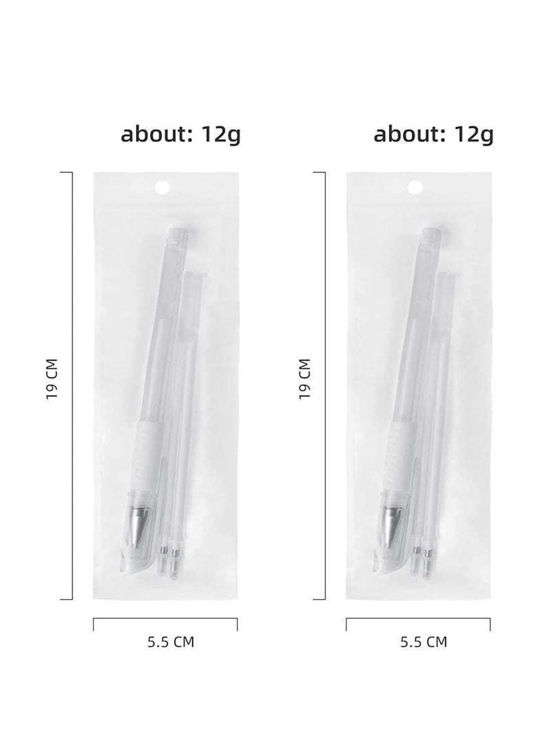 SYOSI Eyebrow microblading Marker Pen, SYOSI Skin Marker Pen, Eyebrow Permanent Makeup Position Mapping Mark Tools  - Image 2