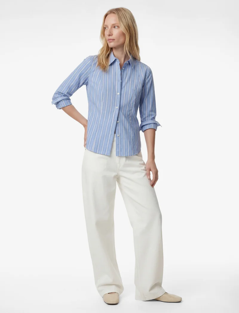 KOTON Striped Poplin Shirt