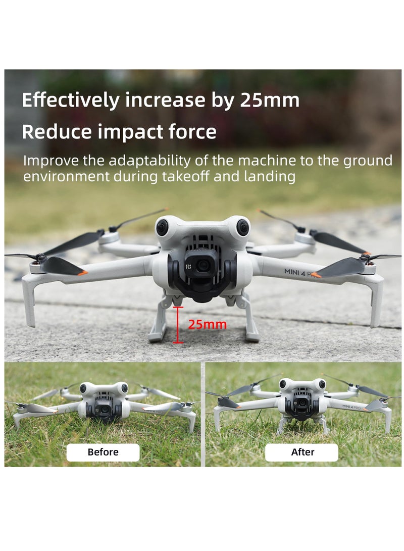 Mini 4 pro RC Landing Gear Leg Foldable Height Extender Protector Holder for Dji Mini 4 pro Drone Accessories - Image 2
