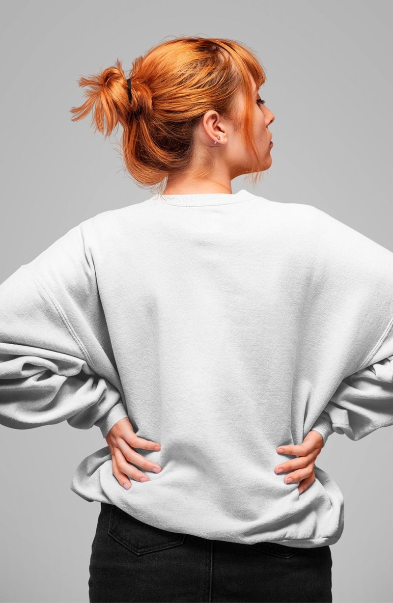 Fuddy Moda Hit Me Hard And Soft Printed Hoodless Sweatshirt, Oversize Billie Eilish Printed Sweat - Image 5