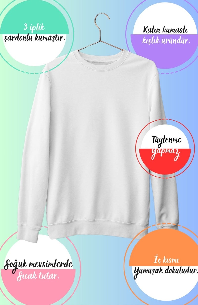 Fuddy Moda Hit Me Hard And Soft Printed Hoodless Sweatshirt, Oversize Billie Eilish Printed Sweat - Image 3