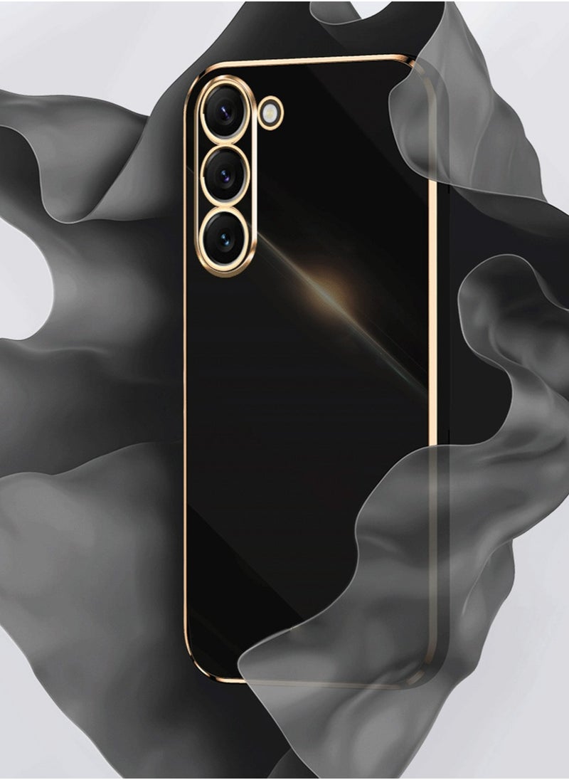 Samsung Galaxy S23 Case Cover Ultra Thin TPU Bumper Protective Shockproof Soft Back Cover with Non-slip Anti-Scratch Mobile Phone Full Body Accessories Protector Guard