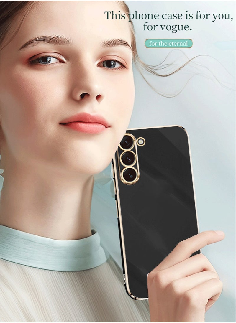 Samsung Galaxy S23 Case Cover Ultra Thin TPU Bumper Protective Shockproof Soft Back Cover with Non-slip Anti-Scratch Mobile Phone Full Body Accessories Protector Guard