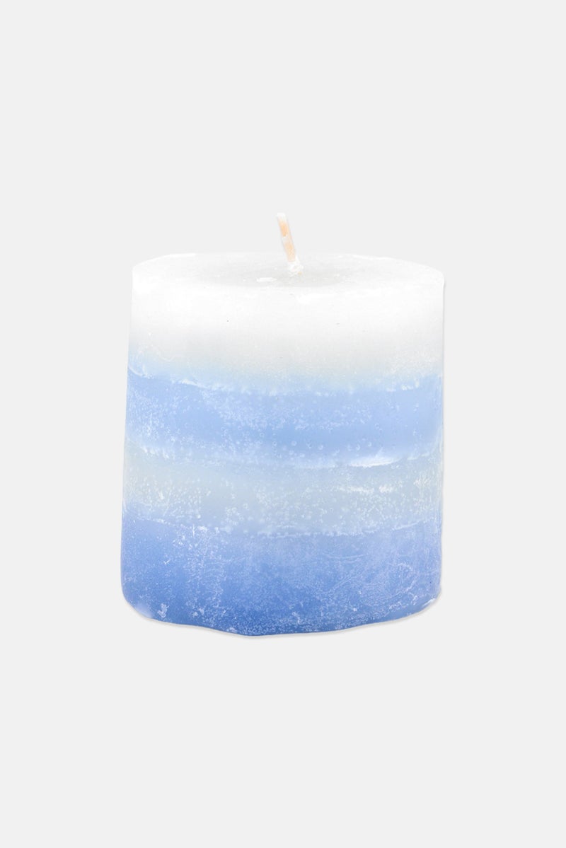 Muy Mucho Hello Sweet Summer Honey Oat Candle, Blue Combo  - Image 1