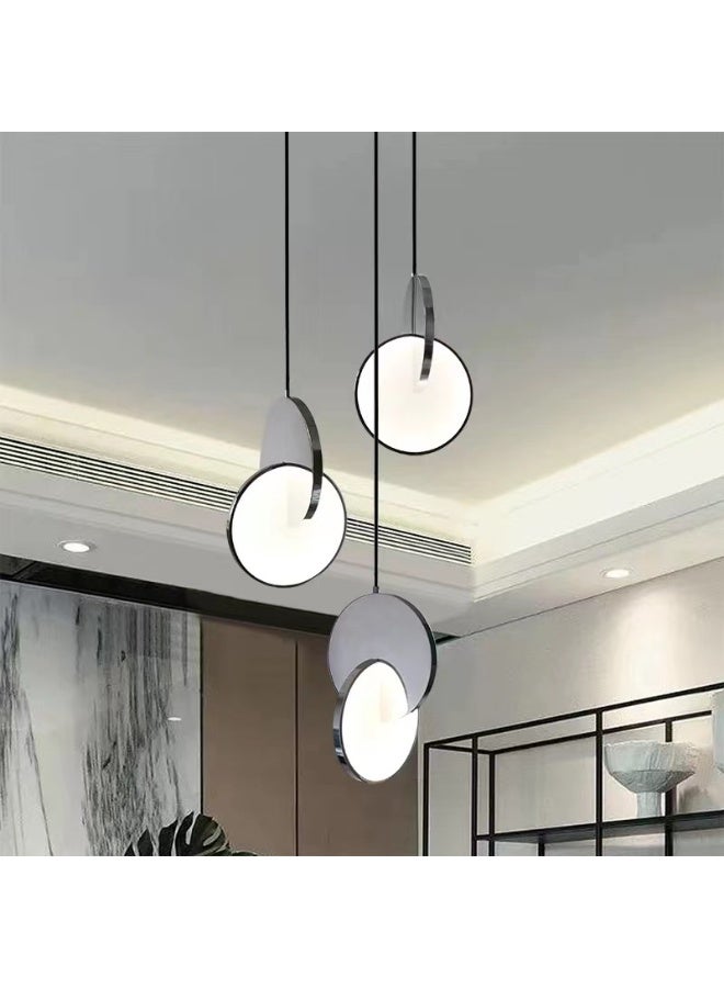 MAAC HOME MAAC Home Gladiolus - Eclipse Hanging Pendant Lamp  Modern Decorative Stylish Elegant Contemporary Minimalist Pendant Lamp for Bedroom, Living Room, and Office, Home Décor  - Image 1