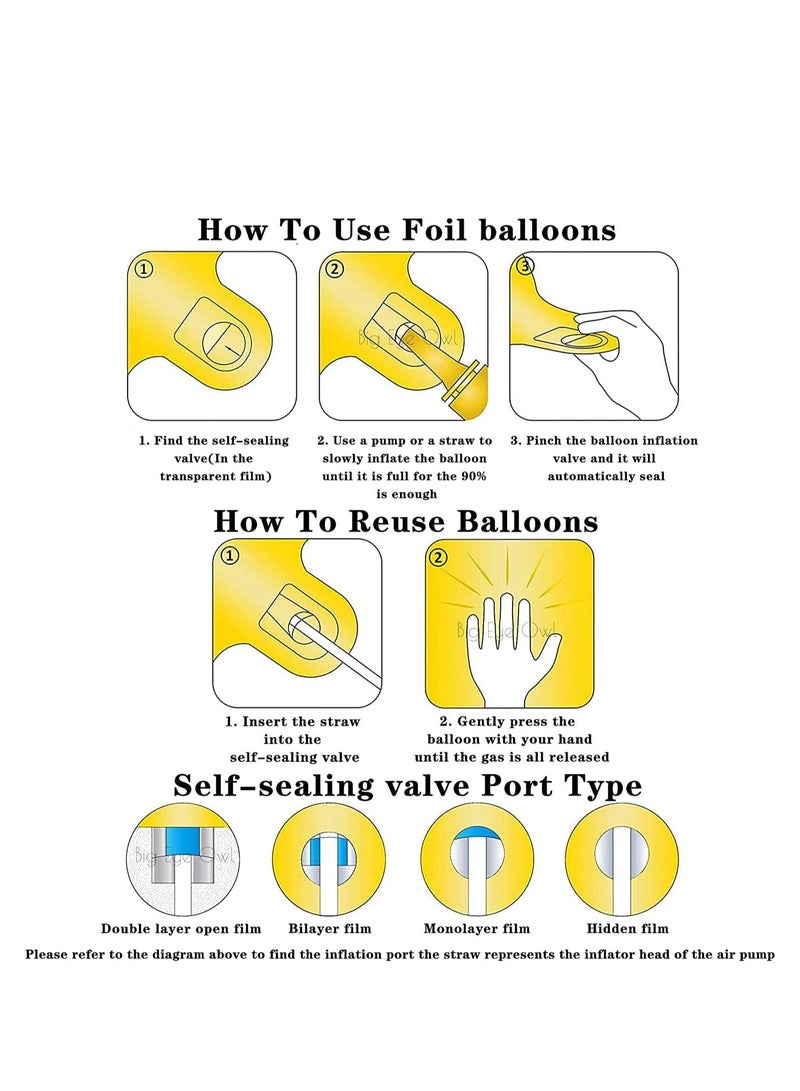 Letter S Helium Party Balloon 32inch - Image 3