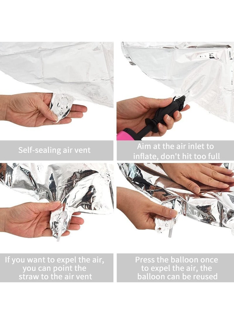 Letter S Helium Party Balloon 32inch - Image 4