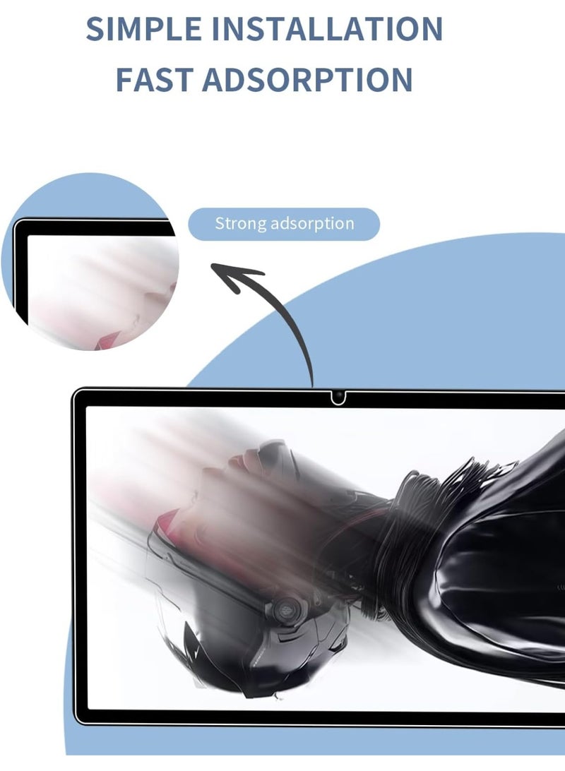 عام 2 حزمة واقي للشاشة متوافق مع زي تي إي النوبة الأحمر ماجيك الألعاب اللوحي 3 برو 9.06 بوصة (2025) اللوحي الزجاج المقسى مقاومة للخدش فقاعة الحرة 9 ساعة صلابة - Image 2