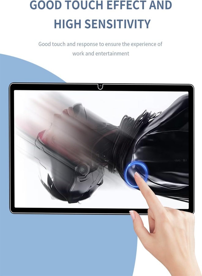 عام 2 حزمة واقي للشاشة متوافق مع زي تي إي النوبة الأحمر ماجيك الألعاب اللوحي 3 برو 9.06 بوصة (2025) اللوحي الزجاج المقسى مقاومة للخدش فقاعة الحرة 9 ساعة صلابة - Image 3