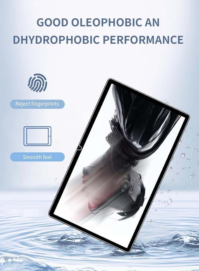 عام 2 حزمة واقي للشاشة متوافق مع زي تي إي النوبة الأحمر ماجيك الألعاب اللوحي 3 برو 9.06 بوصة (2025) اللوحي الزجاج المقسى مقاومة للخدش فقاعة الحرة 9 ساعة صلابة - Image 5