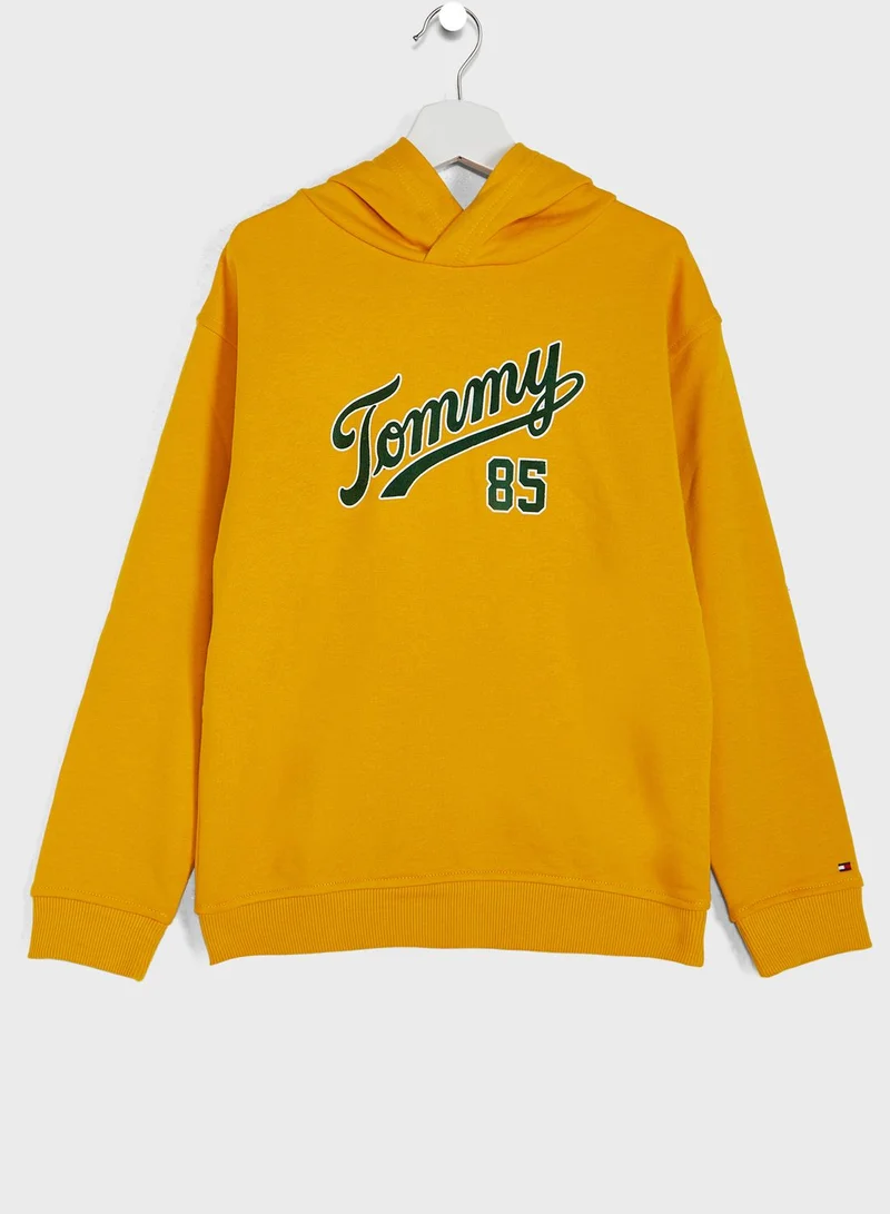 TOMMY HILFIGER Kids Slogan Hoodie