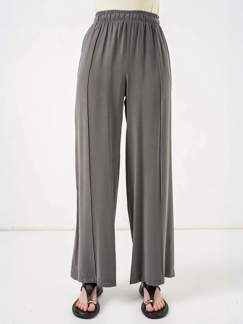 بيغ دارت BDART Wide Leg Trousers with Elastic Waist