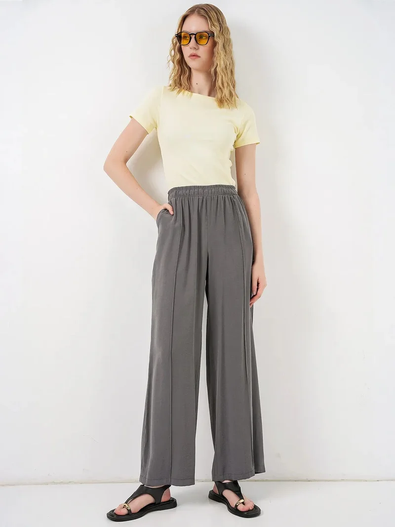 بيغ دارت BDART Wide Leg Trousers with Elastic Waist