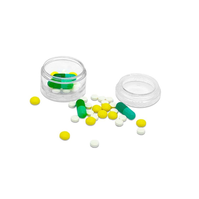 HaiSea Weekly Travel Pill Planner-Monthly Pill Organizer, Daily Month Pill Box-Separate AM/PM Compartments Colors Vary - Image 3