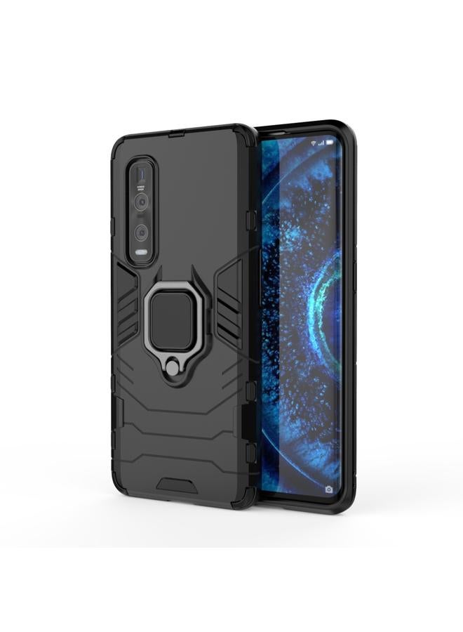 S-TOP Case For OPPO Find X2 Pro PC + TPU Shockproof Protective Case with Magnetic Ring Holder - Image 2