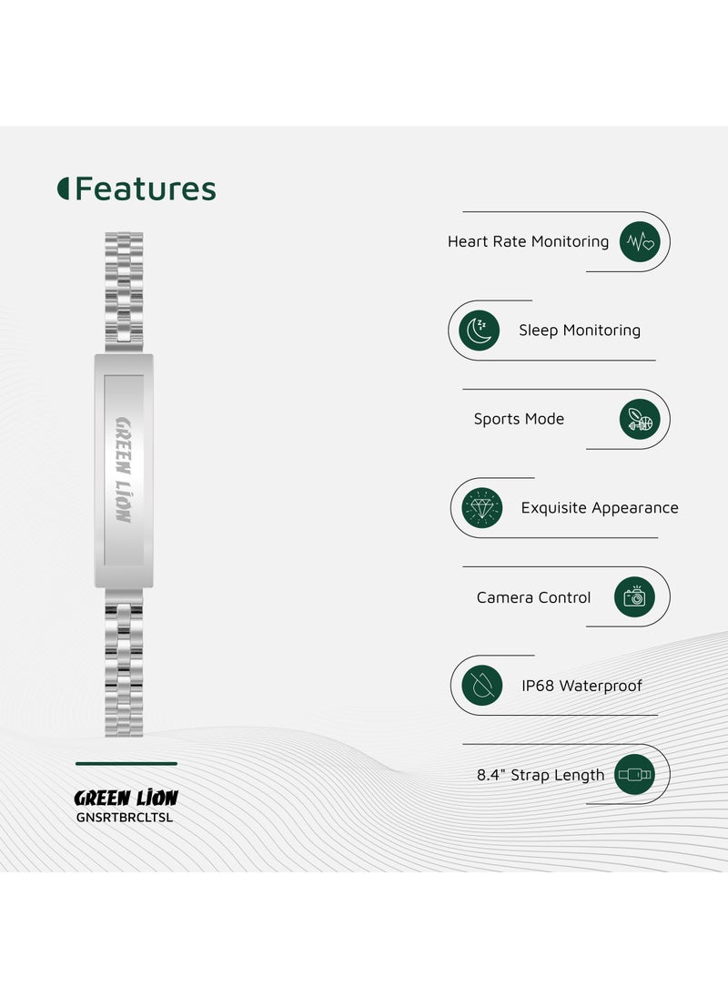 Smart Bracelet Zink Alloy Case / 5 Days Working Time / Magnetic Charging Type / Sleep Monitoring / Camera Control / Sports Mode / Exquisite Appearance - Silver - pzsku/ZD3D478402A0B417FEABDZ/45/_/1737030503/7fb7be01-cd80-4fff-9871-d02bdd249cd8