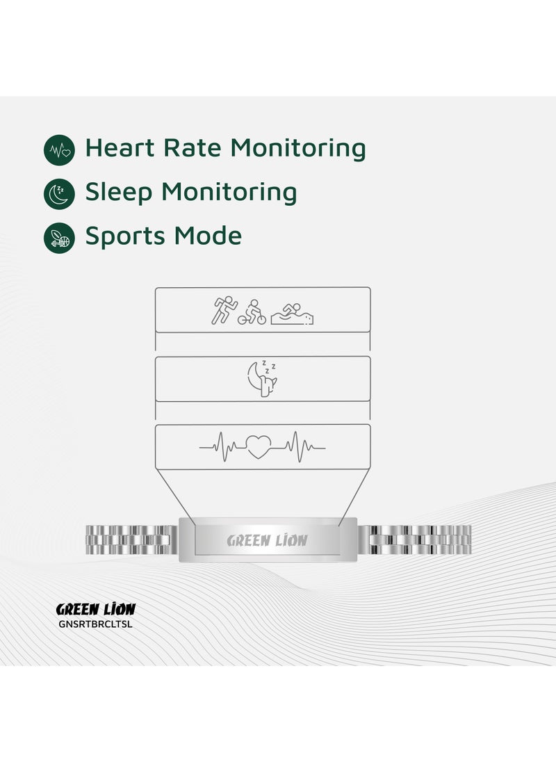 Smart Bracelet Zink Alloy Case / 5 Days Working Time / Magnetic Charging Type / Sleep Monitoring / Camera Control / Sports Mode / Exquisite Appearance - Silver - pzsku/ZD3D478402A0B417FEABDZ/45/_/1737030513/1c86e6ff-a631-4502-932c-6e45ecb6709b