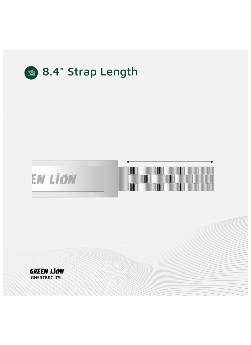 Smart Bracelet Zink Alloy Case / 5 Days Working Time / Magnetic Charging Type / Sleep Monitoring / Camera Control / Sports Mode / Exquisite Appearance - Silver