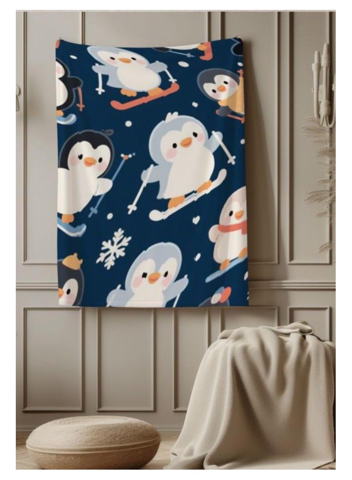 general Flannel thin blanket (warm and comfortable, suitable for sleep, gaming, dust removal and sandproof) 150cm*200cm - 885 - Image 1