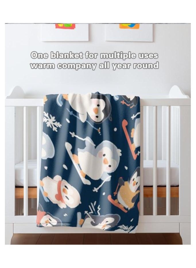 general Flannel thin blanket (warm and comfortable, suitable for sleep, gaming, dust removal and sandproof) 150cm*200cm - 885 - Image 4