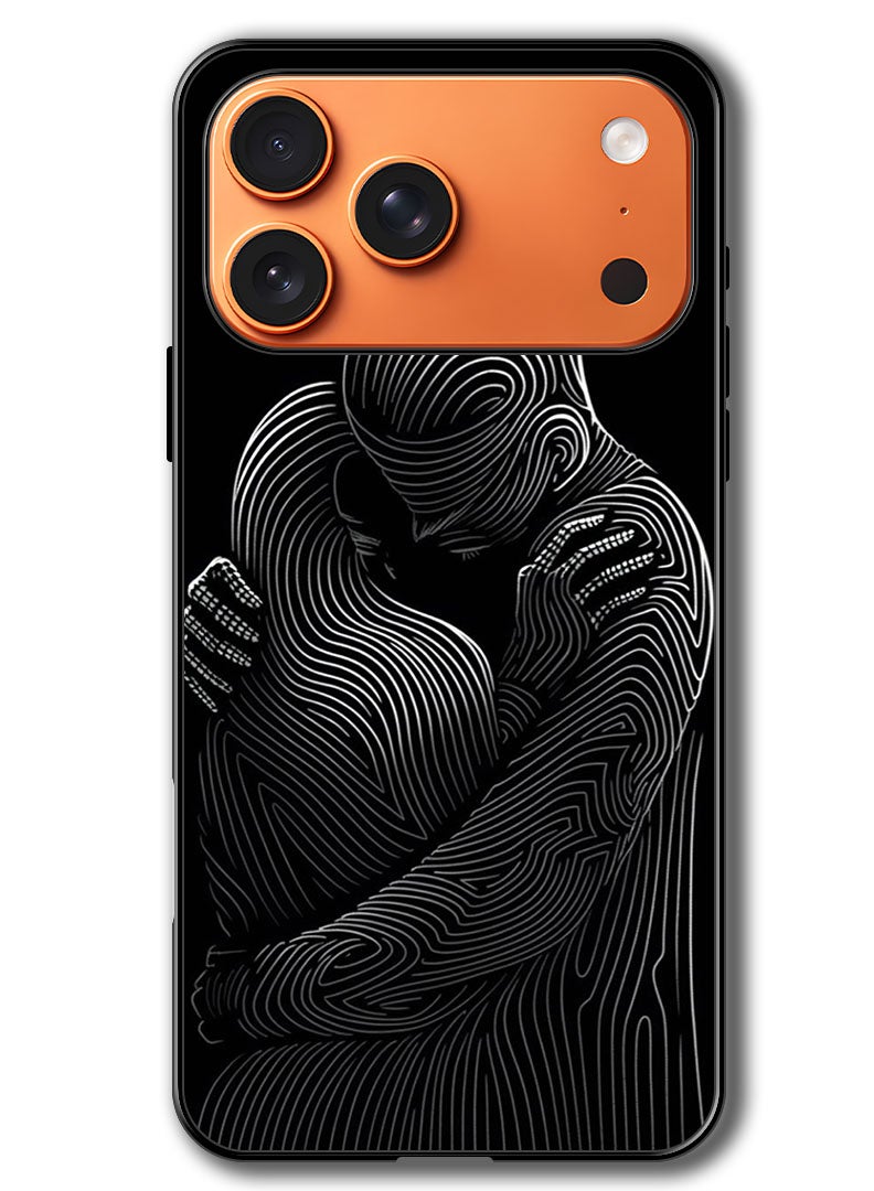 Theodor Case Compatible with Apple iPhone 17 Pro Max 6.9 Inch Protection Shockproof Bumper Cover Art - Image 1