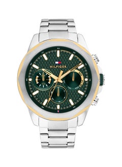 TOMMY HILFIGER TOMMY HILFIGER ROUND ANALOG MEN'S GREEN CASE WATCH - 1710651  - Image 2