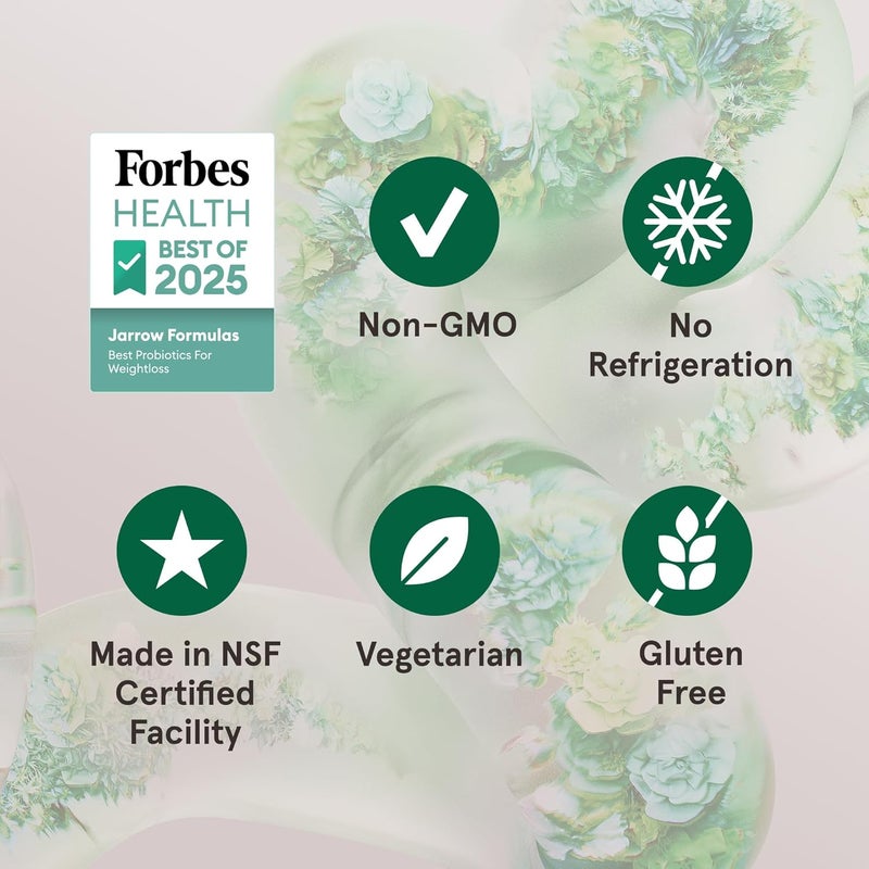 Jarrow Formulas Probiotics 10 Billion CFU  Probiotic Supplement Capsules for Gut Health for Women and Men 120 Veggie Capsules Up to 60 Days - Image 5