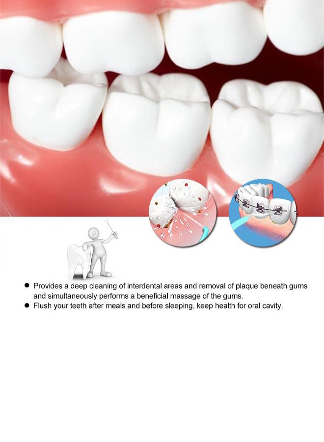 Water Flosser Oral Irrigator Teeth Mulitcolour 0.252kg - Image 4