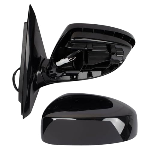 TRQ Driver & Passenger Side Mirror Set Compatible with 2013 INFINITI JX35 2014-2015 QX60 IN1320133 IN1321133 - Image 3