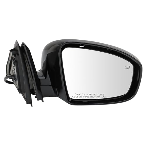 TRQ Driver & Passenger Side Mirror Set Compatible with 2013 INFINITI JX35 2014-2015 QX60 IN1320133 IN1321133 - Image 4