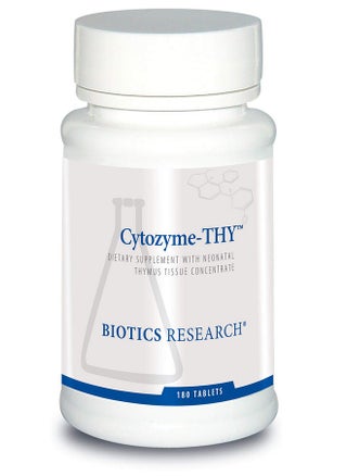 Biotics Research Cytozyme Thy Neonatal Thymus Concentrate. Supports Health of The Thymus Gland. Healthy Immune Response and Body Pathway Processes. Supports Immune System. 180 Tabs - pzsku/ZD3D512C421541CECC647Z/45/_/1735907624/d9e88e46-807a-4805-84bf-51958992e5d6