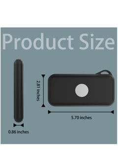 Generic Vision Pro Battery Protective Case Silicone Cover Sleeve for Vision Pro MR Device Power Supply Protector Shell (Dark Blue)  - Image 5