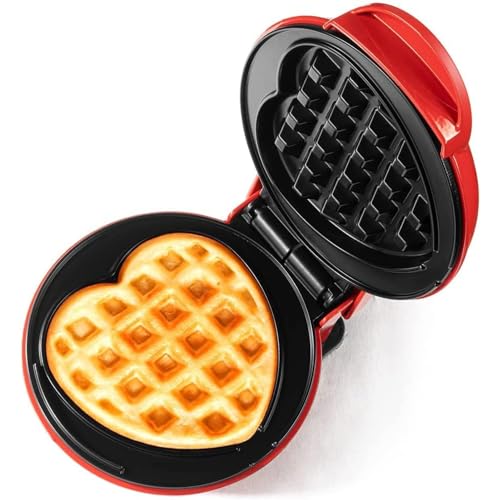Garth Compact Mini Waffle Maker, Easy-Clean, Non-Stick Surfaces for Perfect Breakfast, Desserts, Sandwiches, Panini & Snacks (Pack of 1) - Image 1