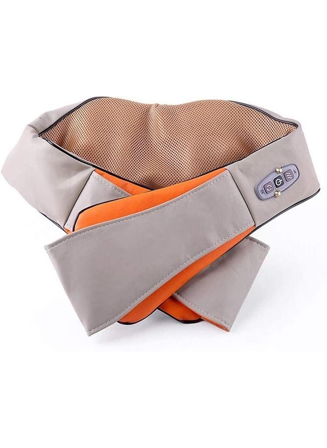 Loquat Neck Shoulder Back Massager, Electric Deep Tissue 3D Kneading Massage Pillow for Lower Back, Calf, Legs, Full Body Muscle Relaxation - Image 1