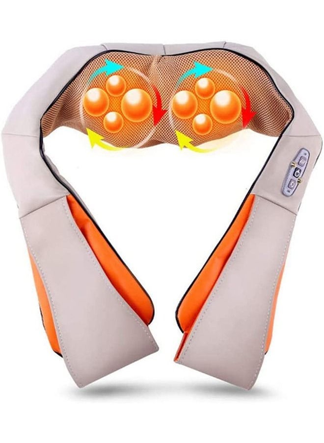Loquat Neck Shoulder Back Massager, Electric Deep Tissue 3D Kneading Massage Pillow for Lower Back, Calf, Legs, Full Body Muscle Relaxation - Image 2