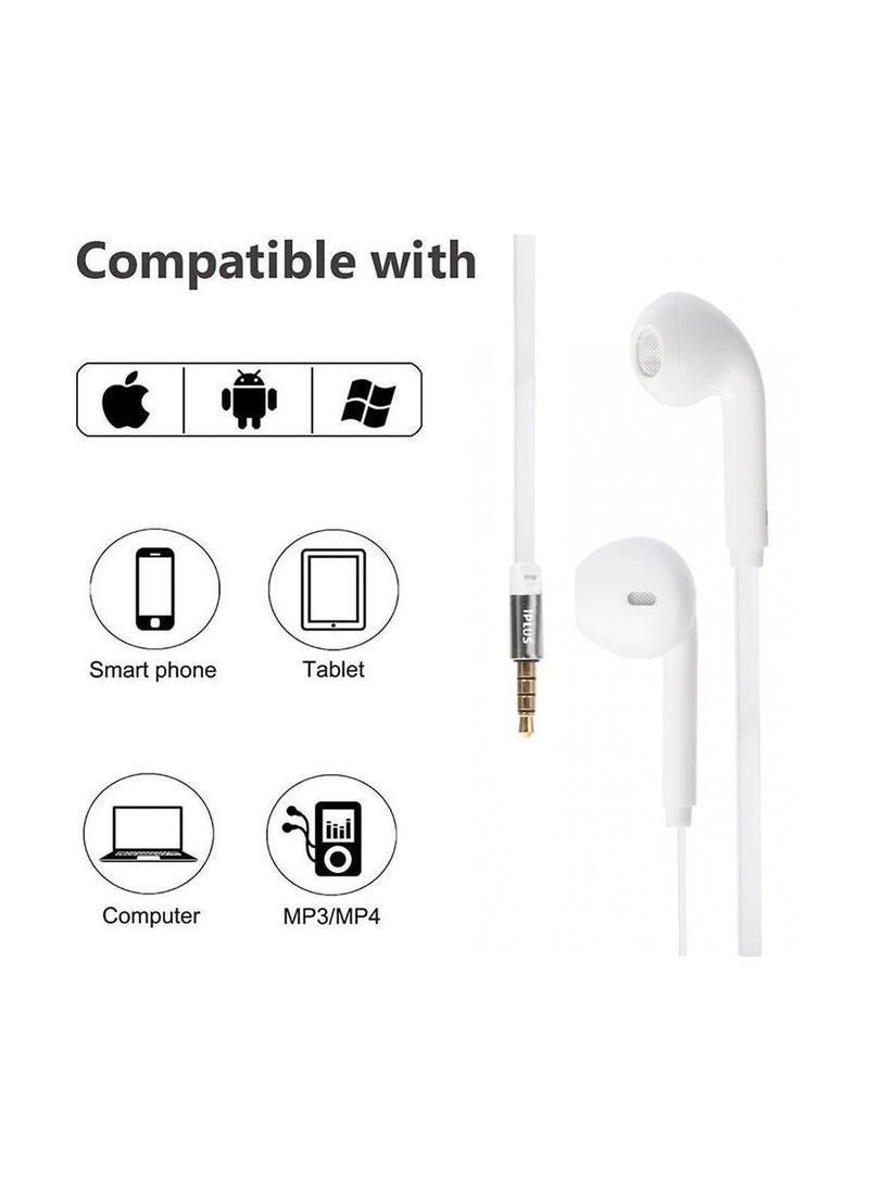 iplus iPlus Inspiro i-19 Automatic Stereo Earphones with 20Hz-20kHz Frequency Range 6.5mm Microphone 109dB Sensitivity 1.2m Wired Earphone  - Image 5